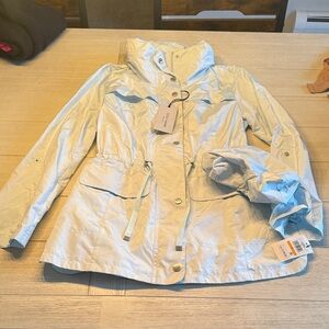 NWT Cole Haan color Mint Rain Jacket Size Small